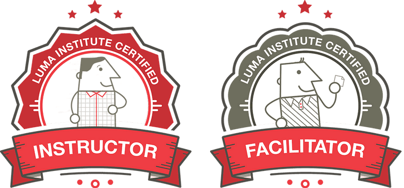 LUMA Institute badges